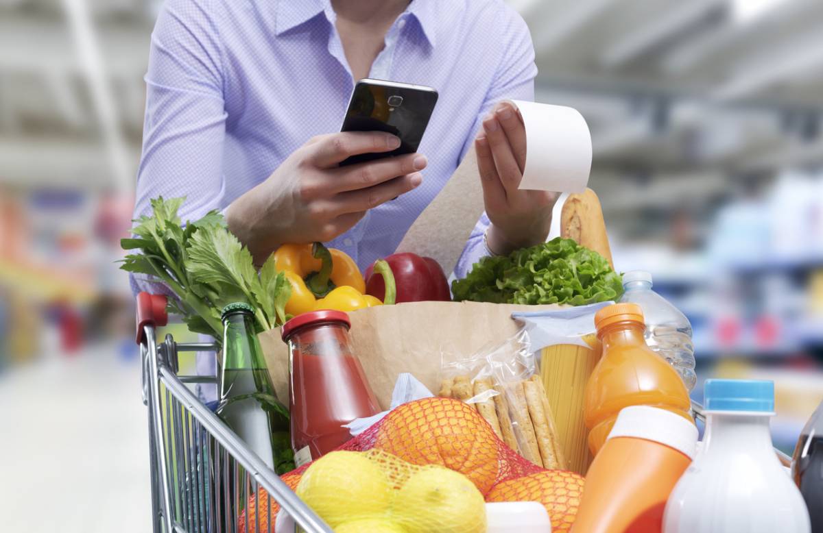Commerce alimentaire dans une enseigne en franchise